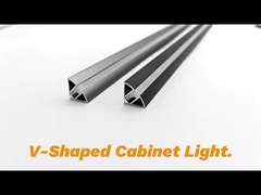 Introducing:90°No-Groove&45°Side-Glow V-shape LED Cabinet Light!