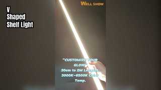 V-Shaped Shelf Light